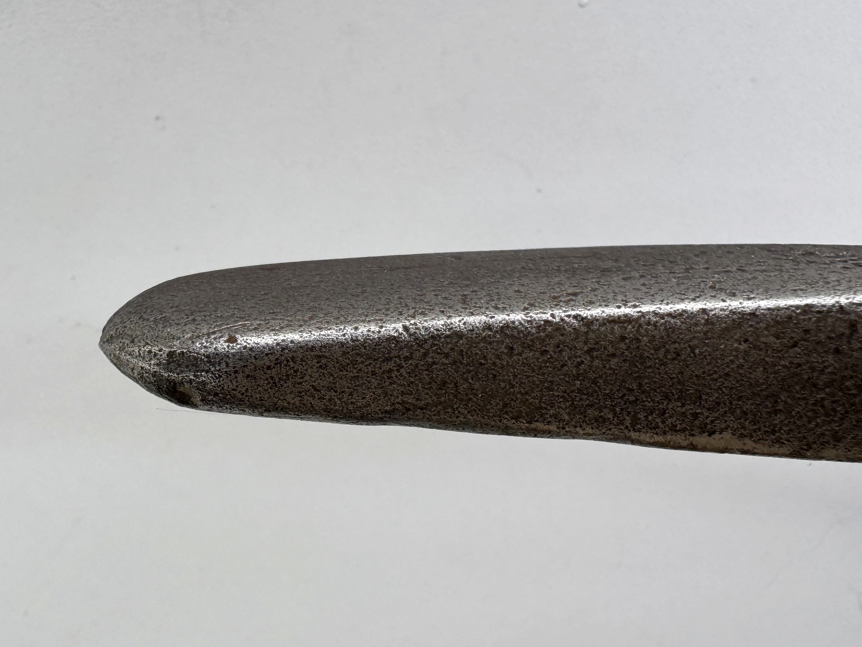 Product photo of Vintage forged pickaxe – restored head on new hardwood handle